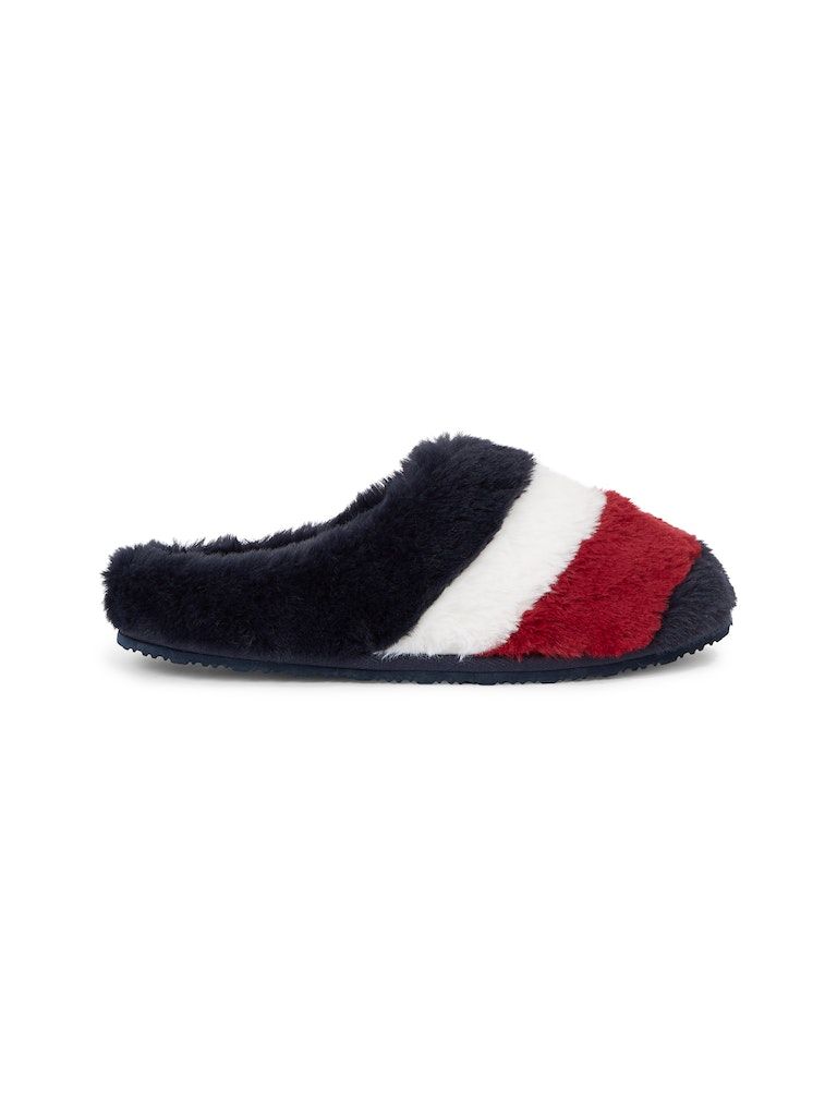 Tommy Hilfiger Faux Signature Home Slippers