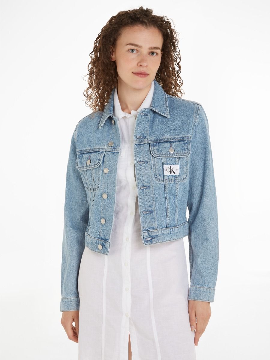 Calvin Klein Jeans Cropped 90's Denim Jacket