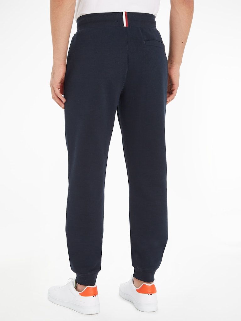Tommy Hilfiger Cuffed Monogram Embroidery Joggers