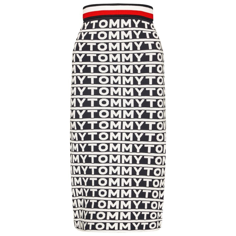 Tommy Hilfiger Tommy Print Tube Skirt