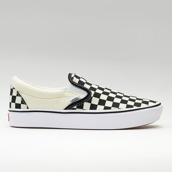 Vans Classic Comfycush Checkerboard Slip On Shoes
