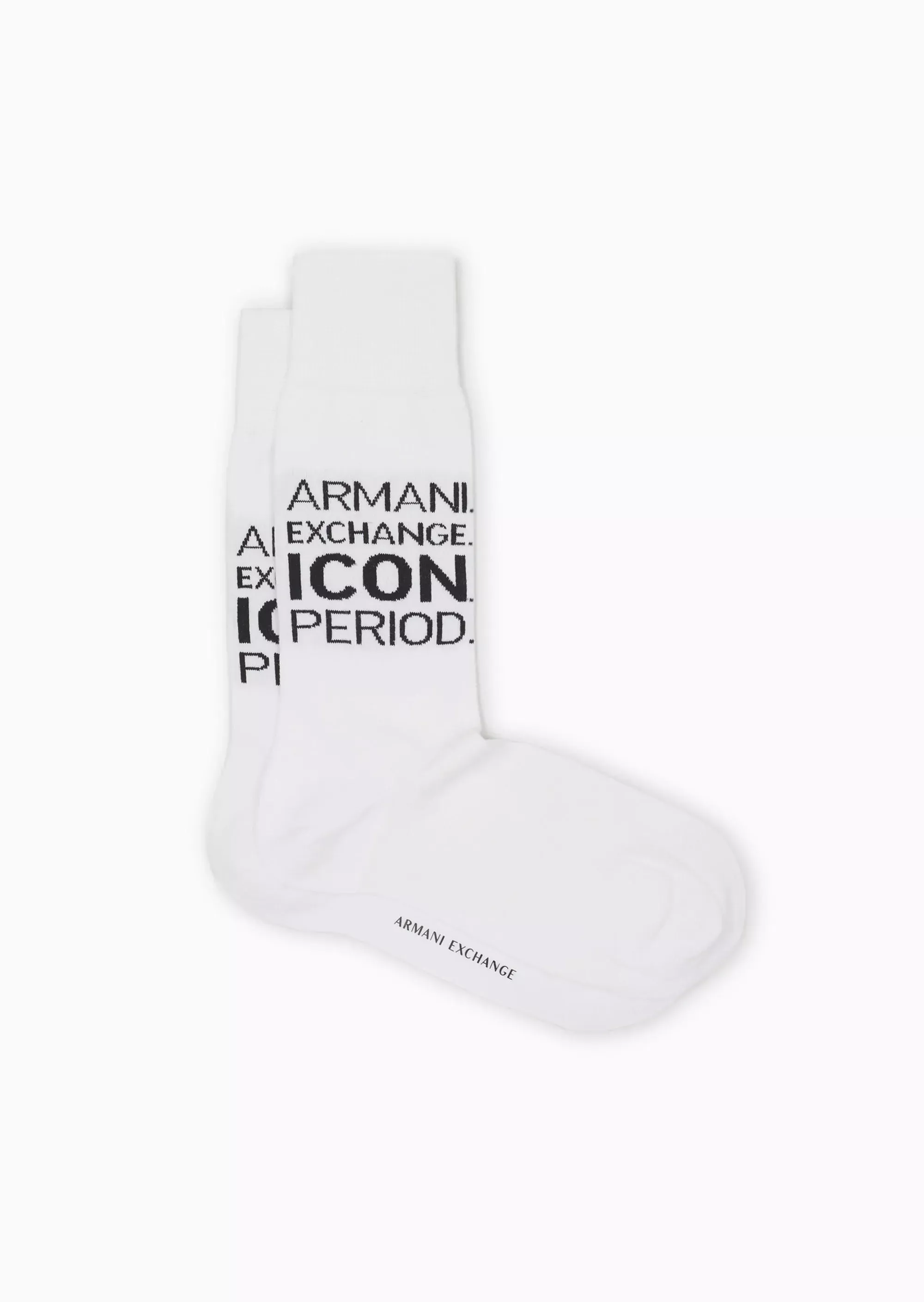 Armani Exchange Logo Pattern Socks