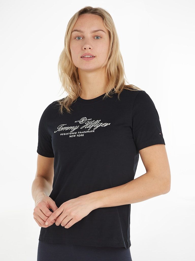 Tommy Hilfiger Oval Neckline T-Shirt