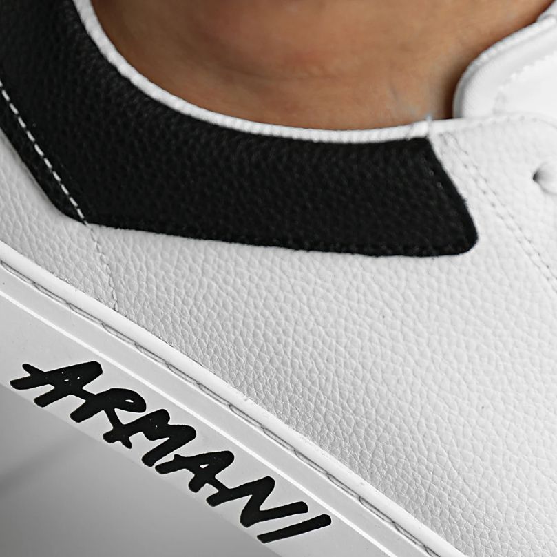 Armani Exchange Leather Sneakers